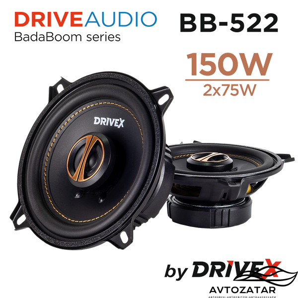 Коаксіальні динаміки DRIVEX BB-522 211118 фото