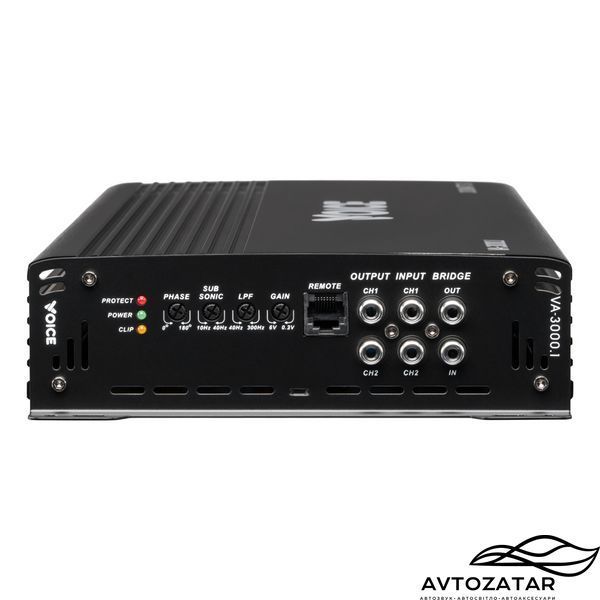 Підсилювач 1-канальний Voice VA-3000.1 211226 фото