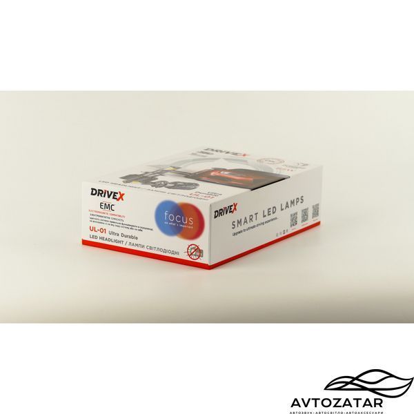 LED лампи DriveX UL-01 H11 5.5K 65W 9-36V CAN 211050 фото