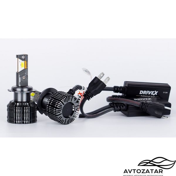 LED лампи DriveX UL-01 H7/H18 5.5K 65W 9-36V CAN 112208 фото