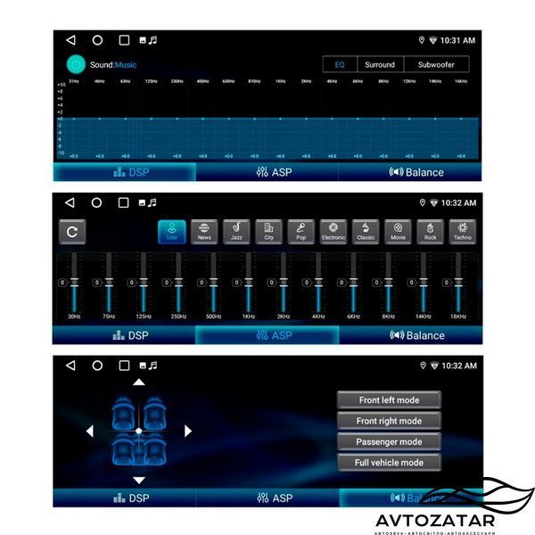 Автомагнітола 1DIN Cyclone MP-5003 v4 211183 фото