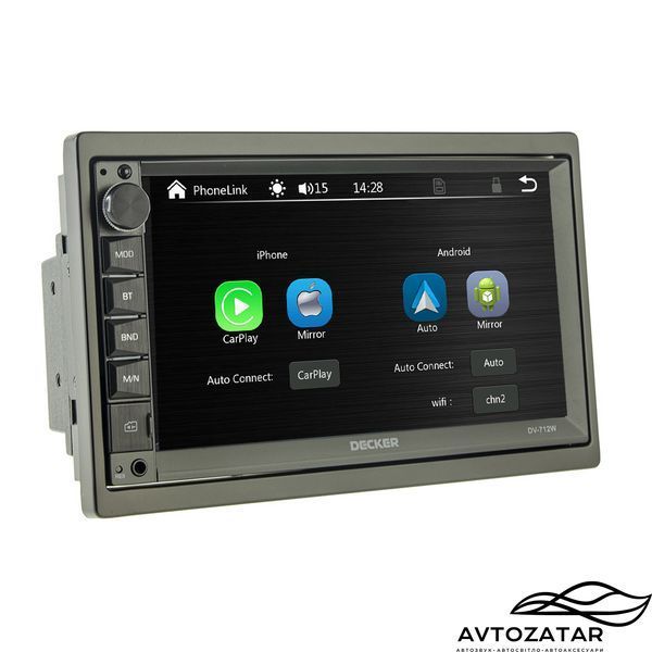 Автомагнітола Decker DV-712W 111690 фото