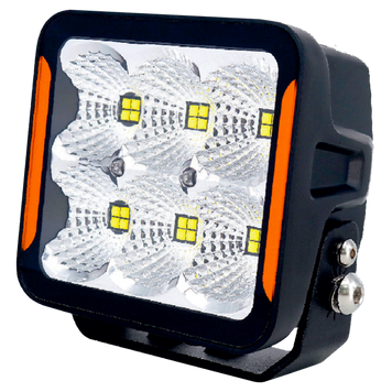 Фара рабочего света DriveX WL SQ-108 DLX 4" FL+DRL 24L-120W OSR 211074 фото