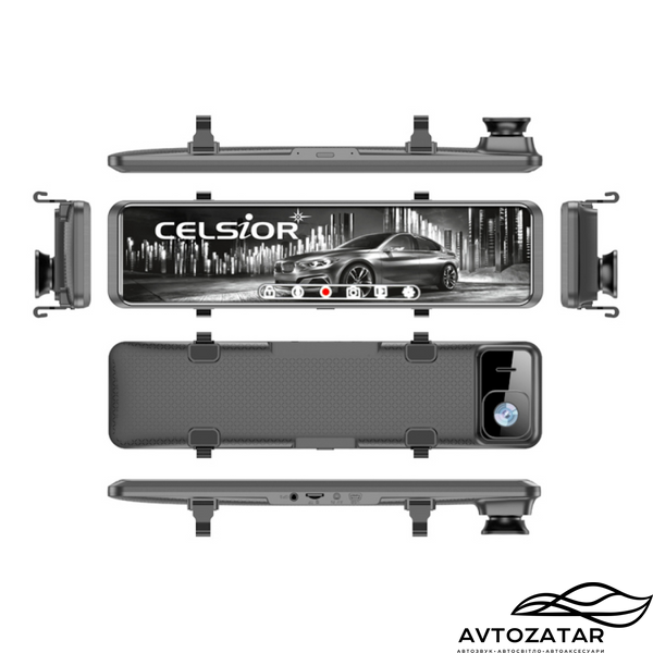 Дзеркало з відеореєстратором Celsior DVR M6 112085 фото