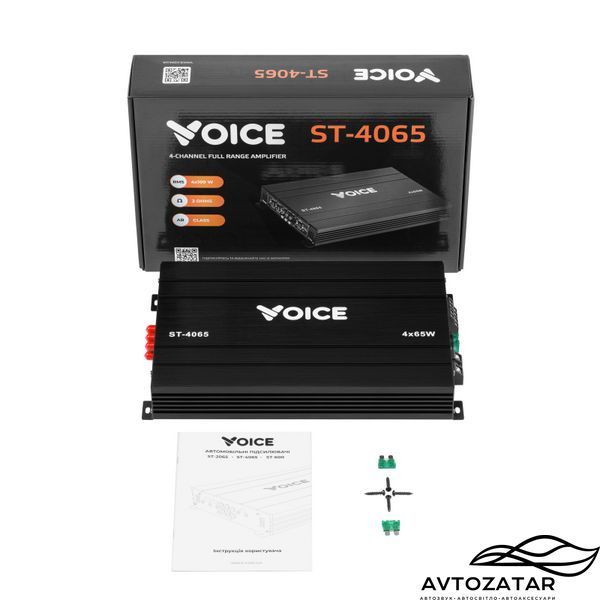 Підсилювач 4х-канальний Voice ST-4065 211212 фото