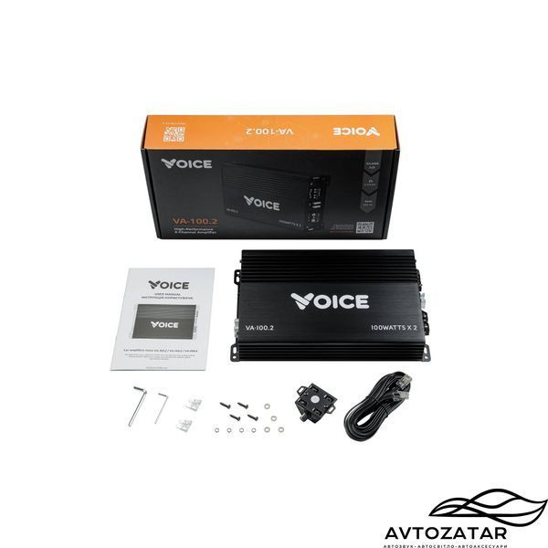 Підсилювач 2х-канальний Voice VA-100.2 211214 фото