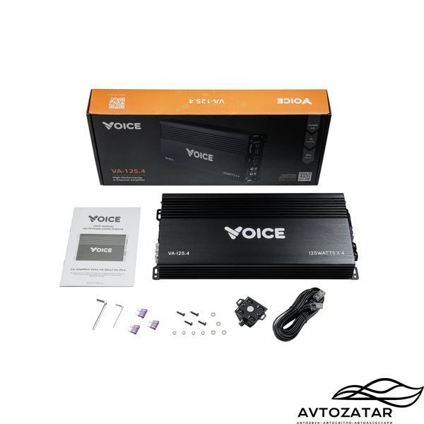 Підсилювач 4х-канальний Voice VA-125.4 211220 фото