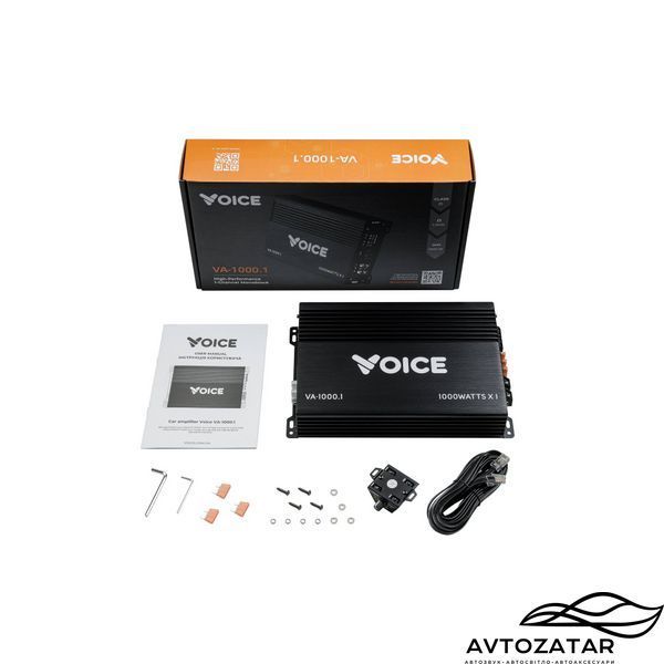 Підсилювач 1-канальний Voice VA-1000.1 211223 фото